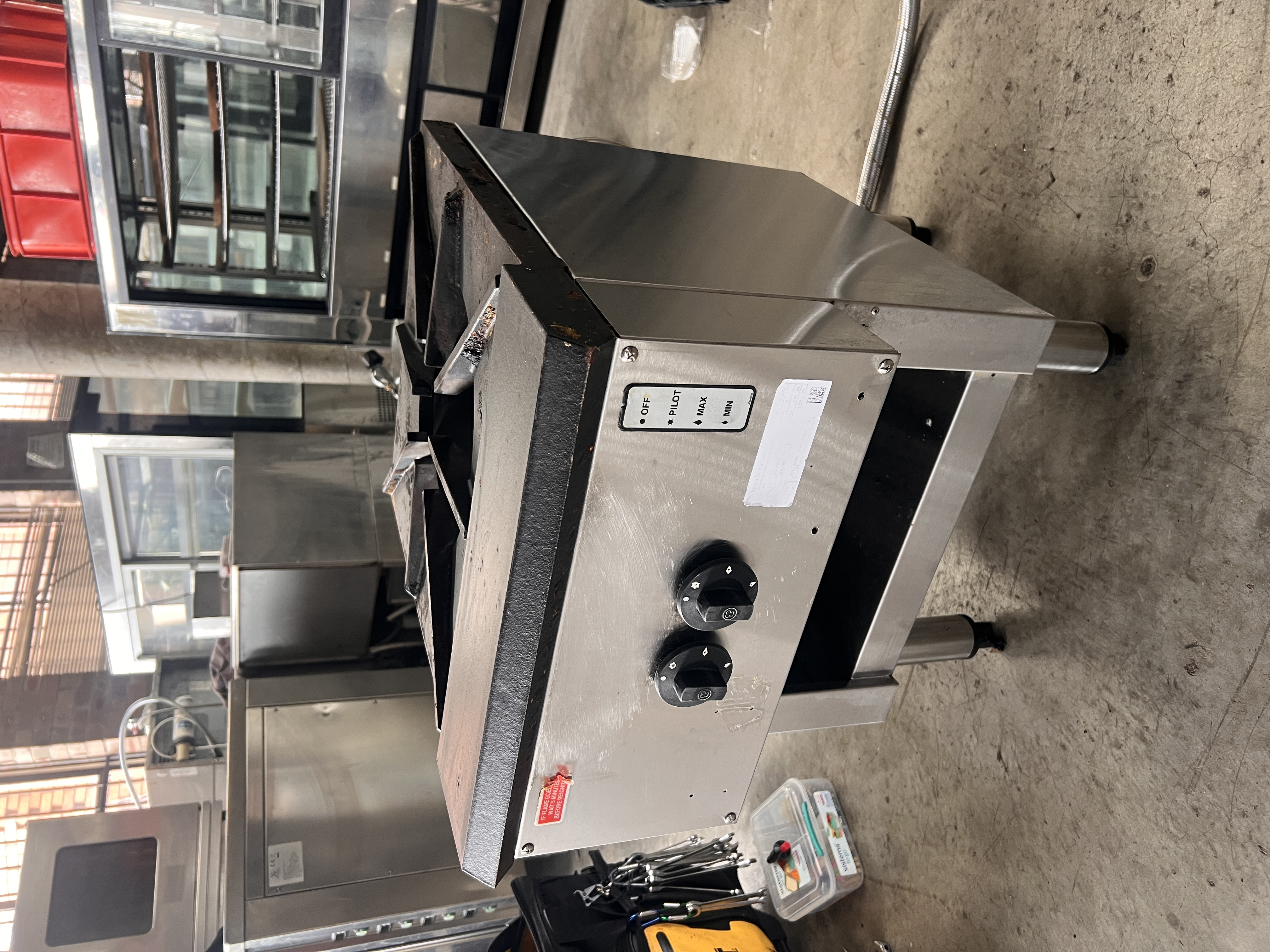 Goldstein SP1855FFD Gas Stock Pot Boiling Table – Used & Serviced